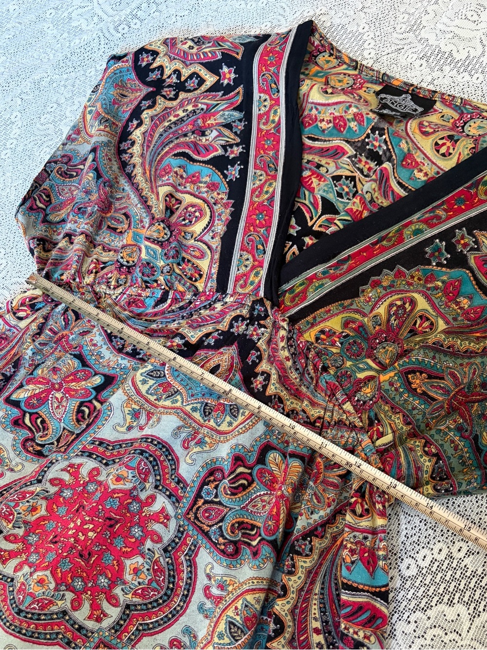 Funky Paisley Angie Top - Picture 3 of 5